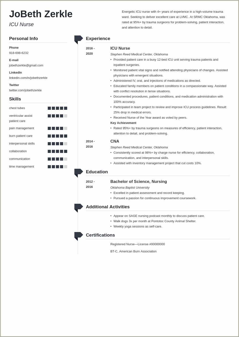 Medical Aesthetic Nurse Resume Example - Resume Example Gallery