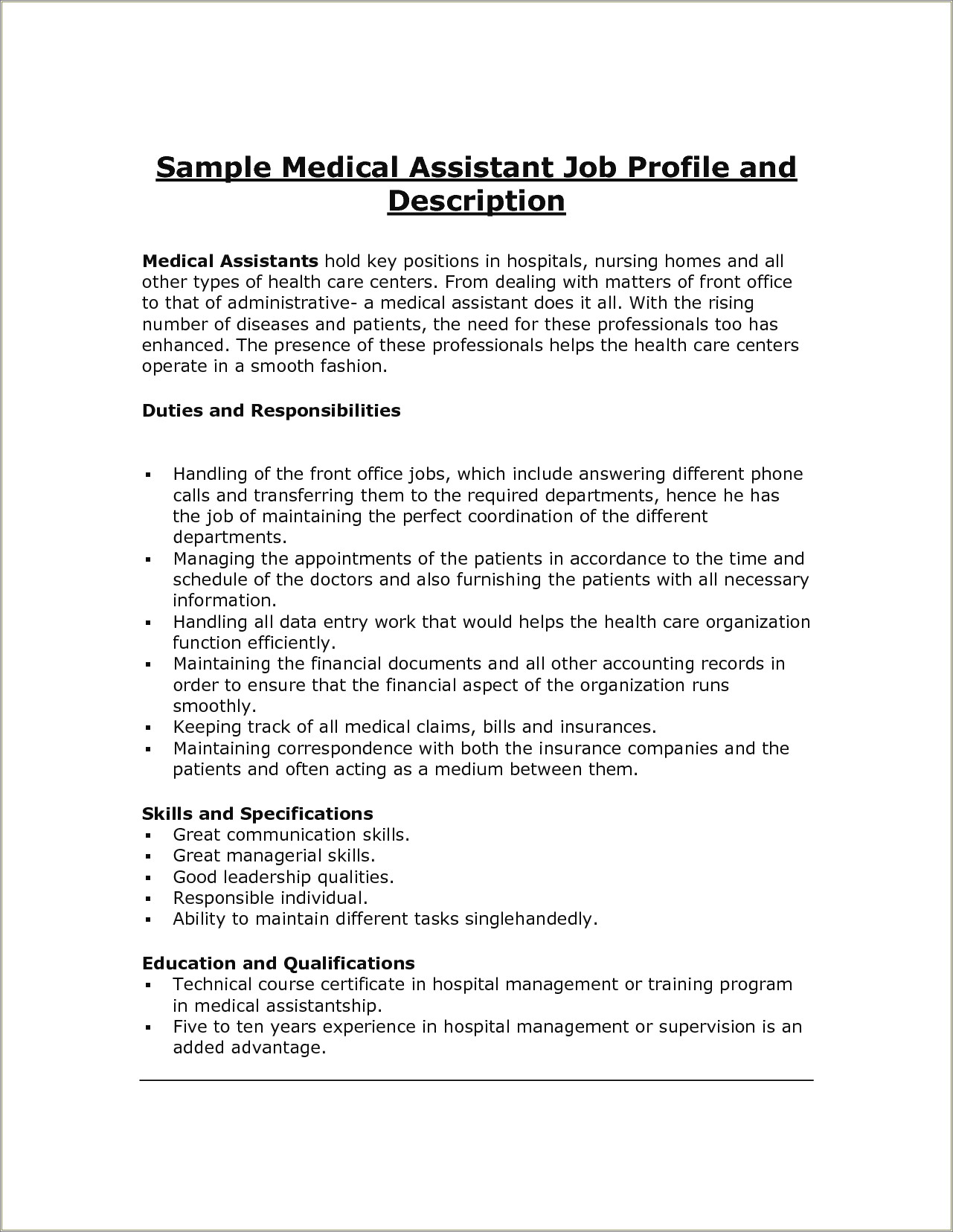 medical-office-work-skills-resume-resume-example-gallery