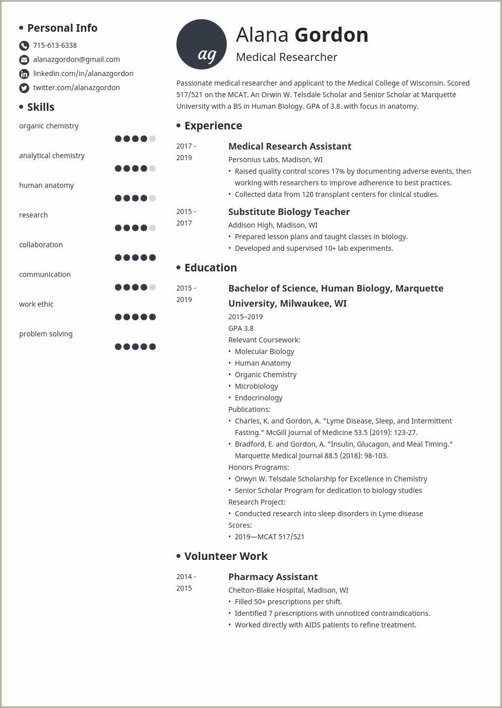 medical-school-resume-good-samples-resume-example-gallery