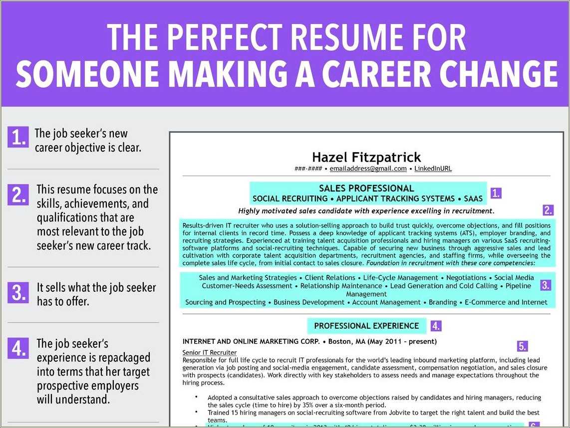 Mid Career Change Resume Sample Resume Example Gallery