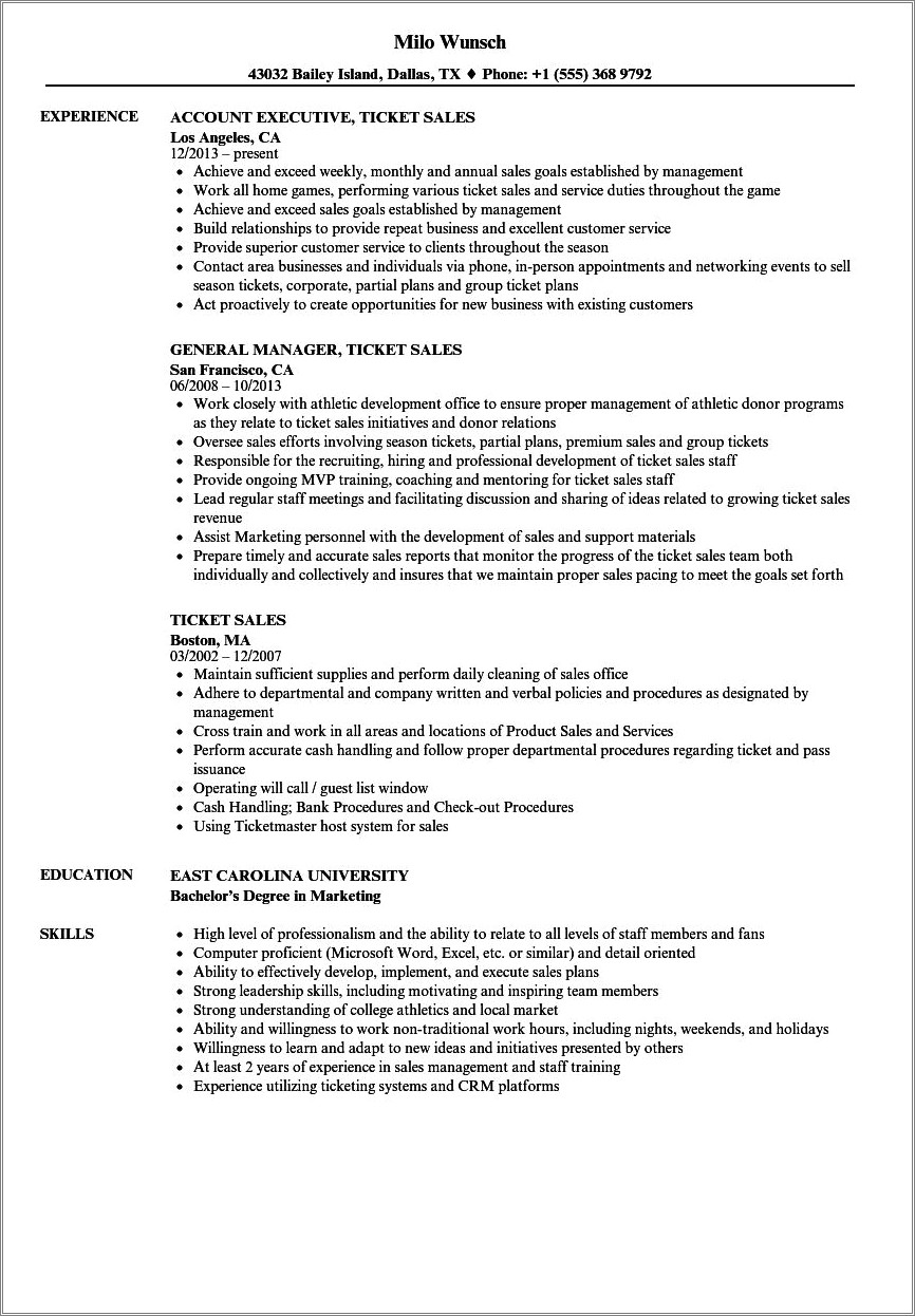 nba-ticket-sales-resume-samples-resume-example-gallery