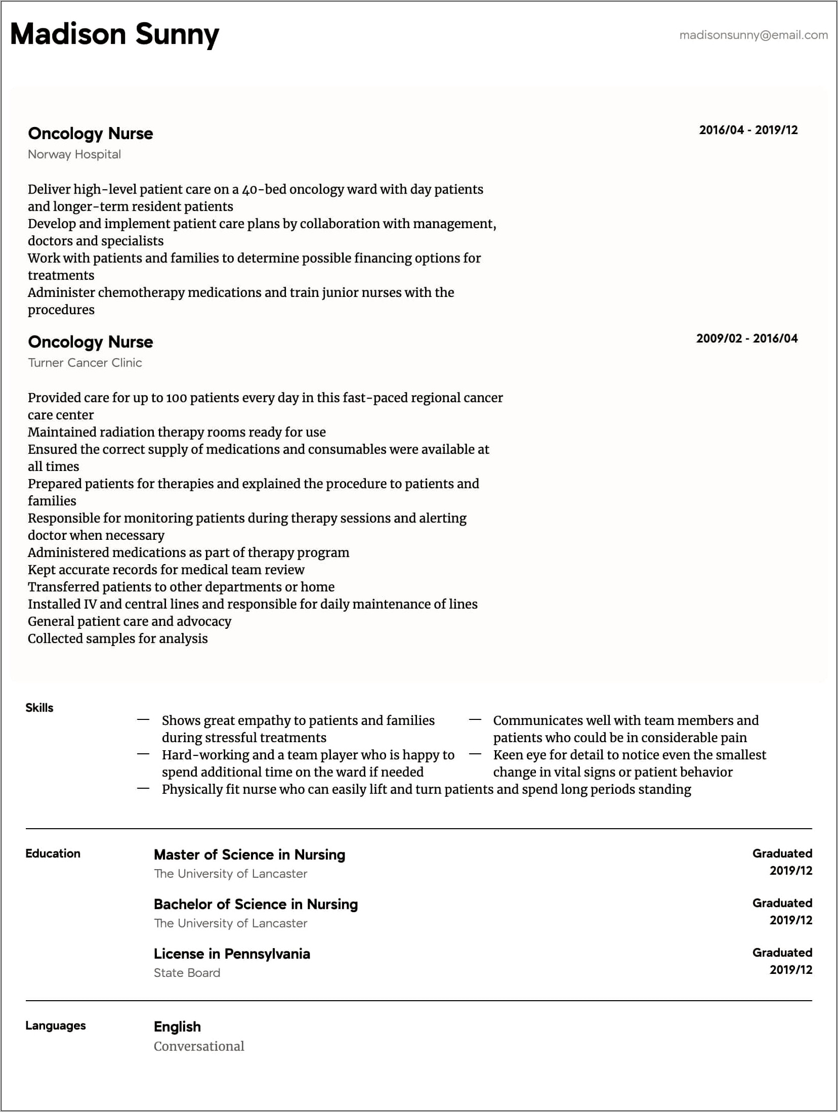 nurse-practitioner-pain-management-resume-resume-example-gallery