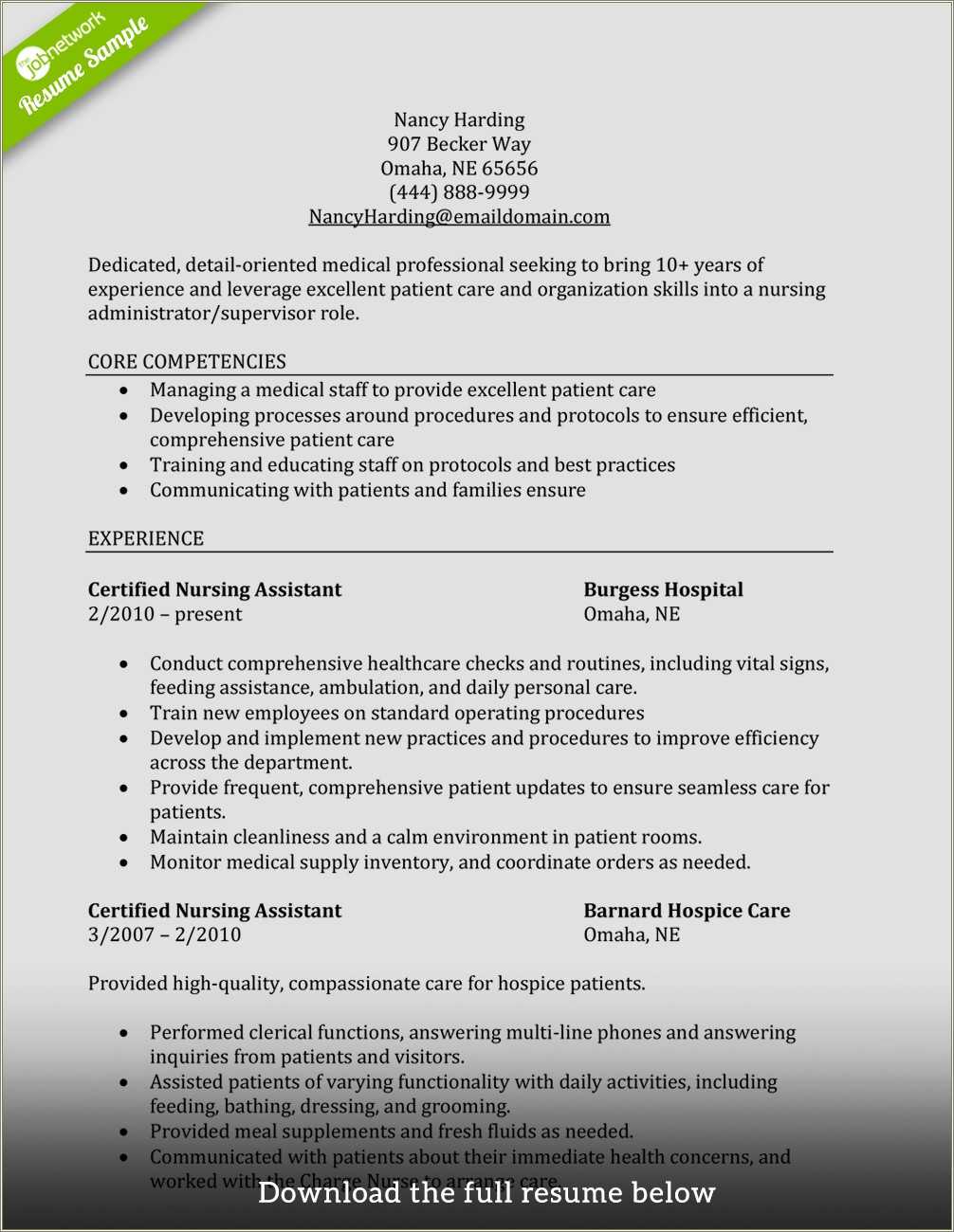 nursing-assistant-resume-objective-samples-resume-example-gallery