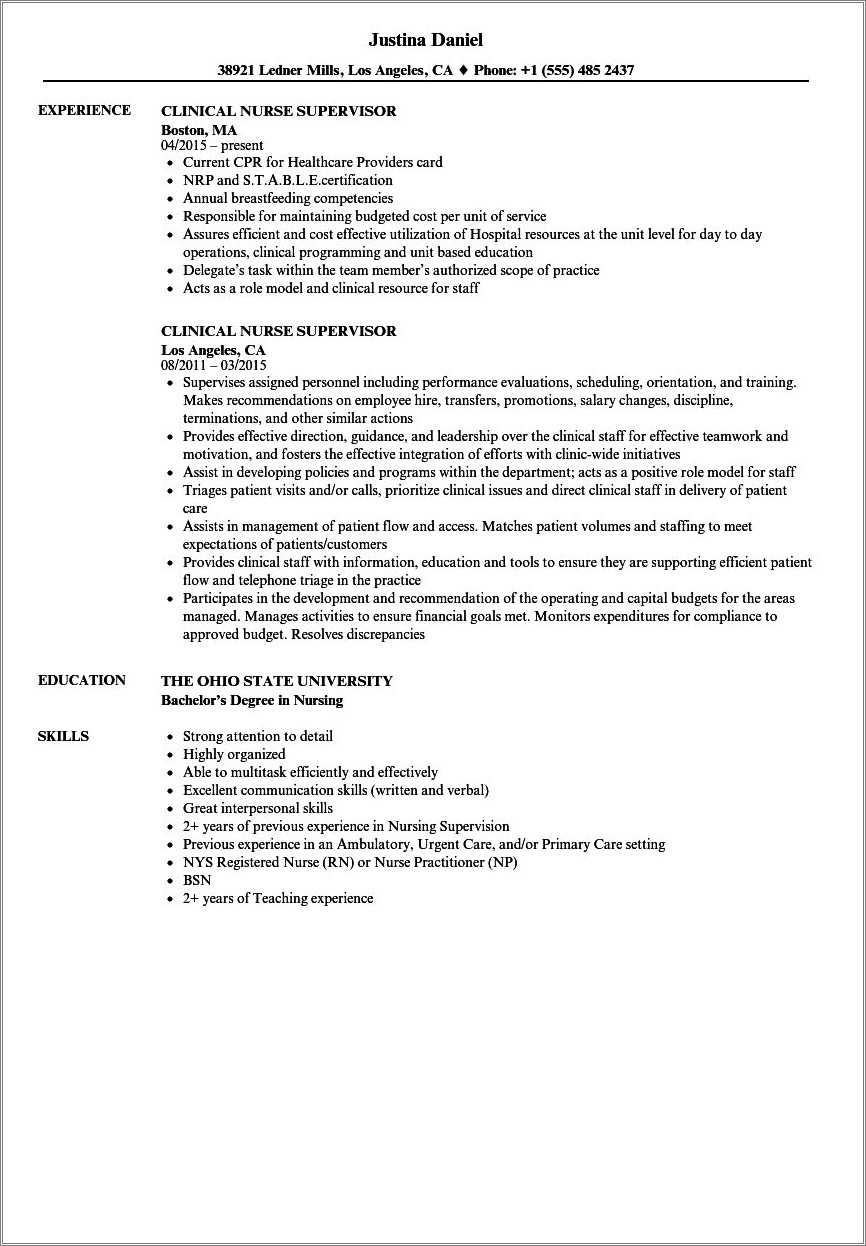 nursing-supervisor-resume-objective-samples-resume-example-gallery