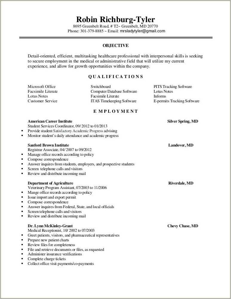 objective-examples-for-patient-registrar-resume-resume-example-gallery