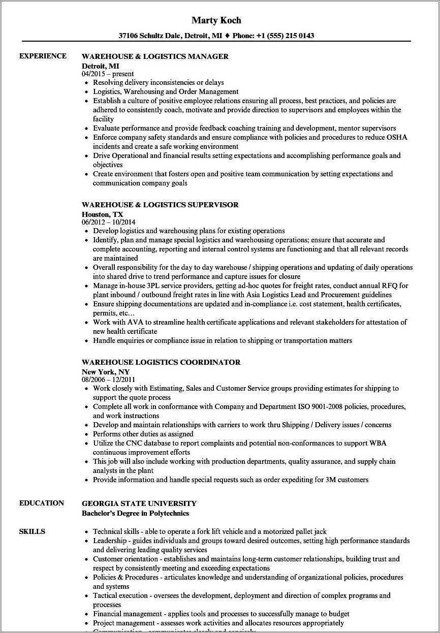 objective-for-logistics-management-resume-resume-example-gallery