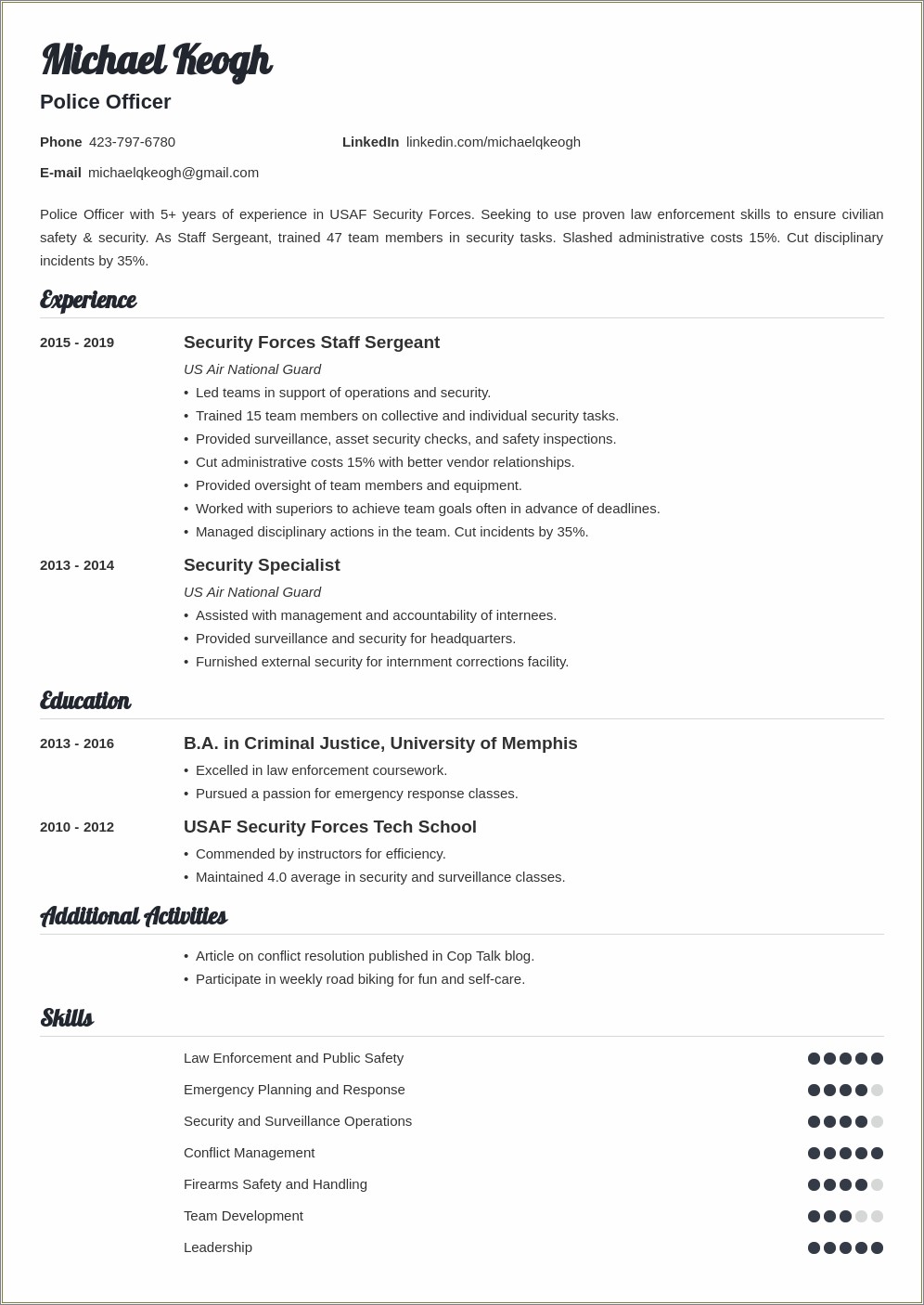 Objective For Railroad Resume With Military Experience - Resume Example ...