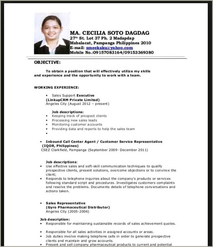 objective-in-resume-for-fresh-graduate-tourism-resume-example-gallery