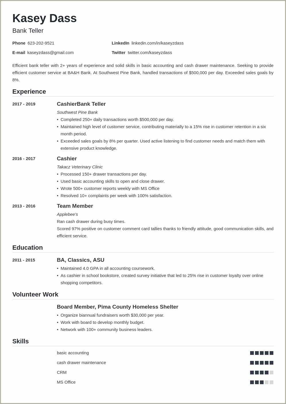 Resume Objective Statement Examples For Banking Resume Example Gallery 3958