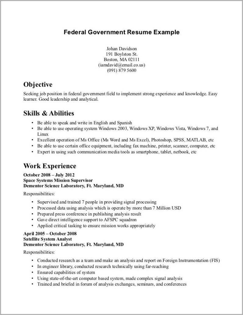 resume-objectives-for-government-job-resume-example-gallery