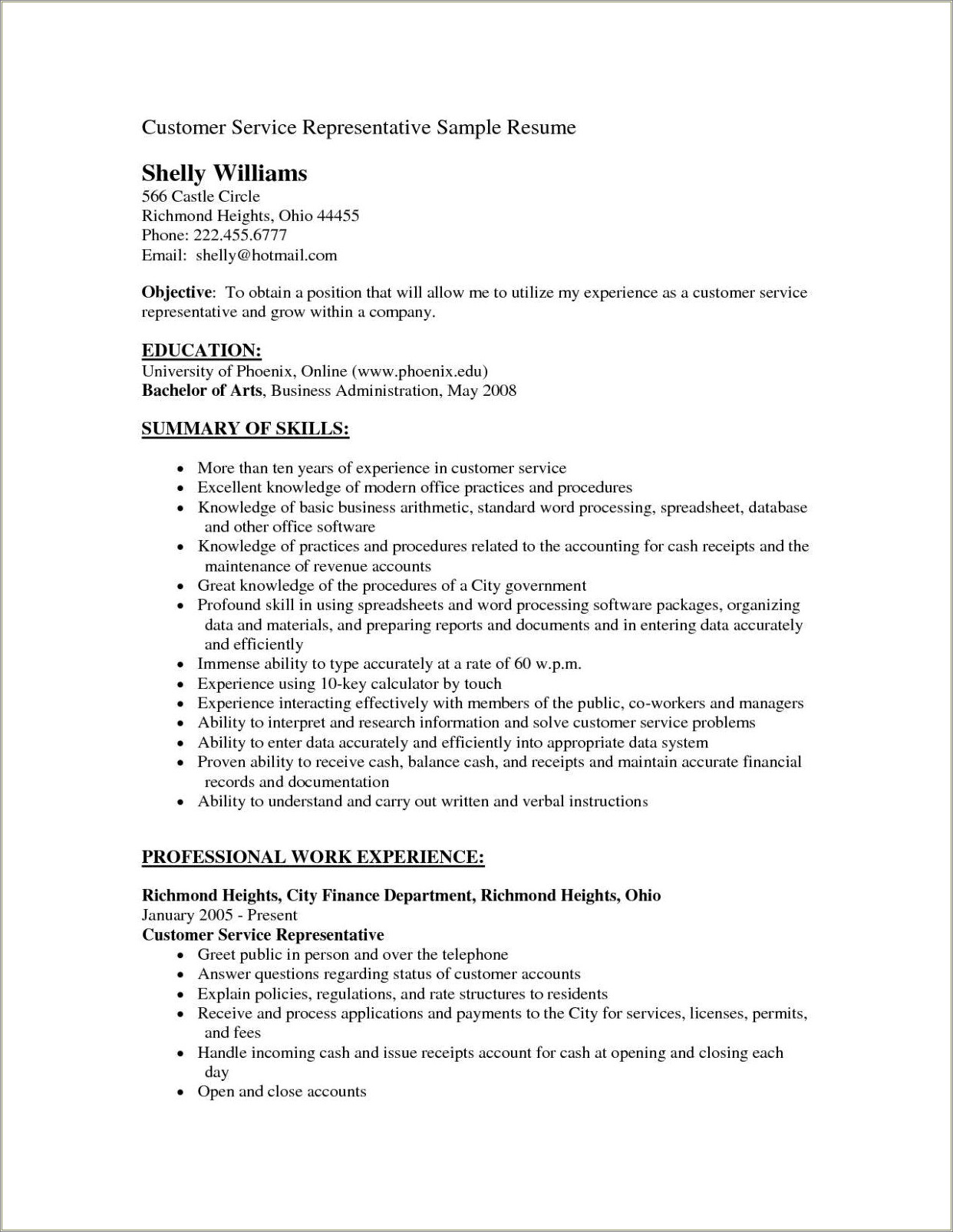 one-line-objective-for-resume-resume-example-gallery