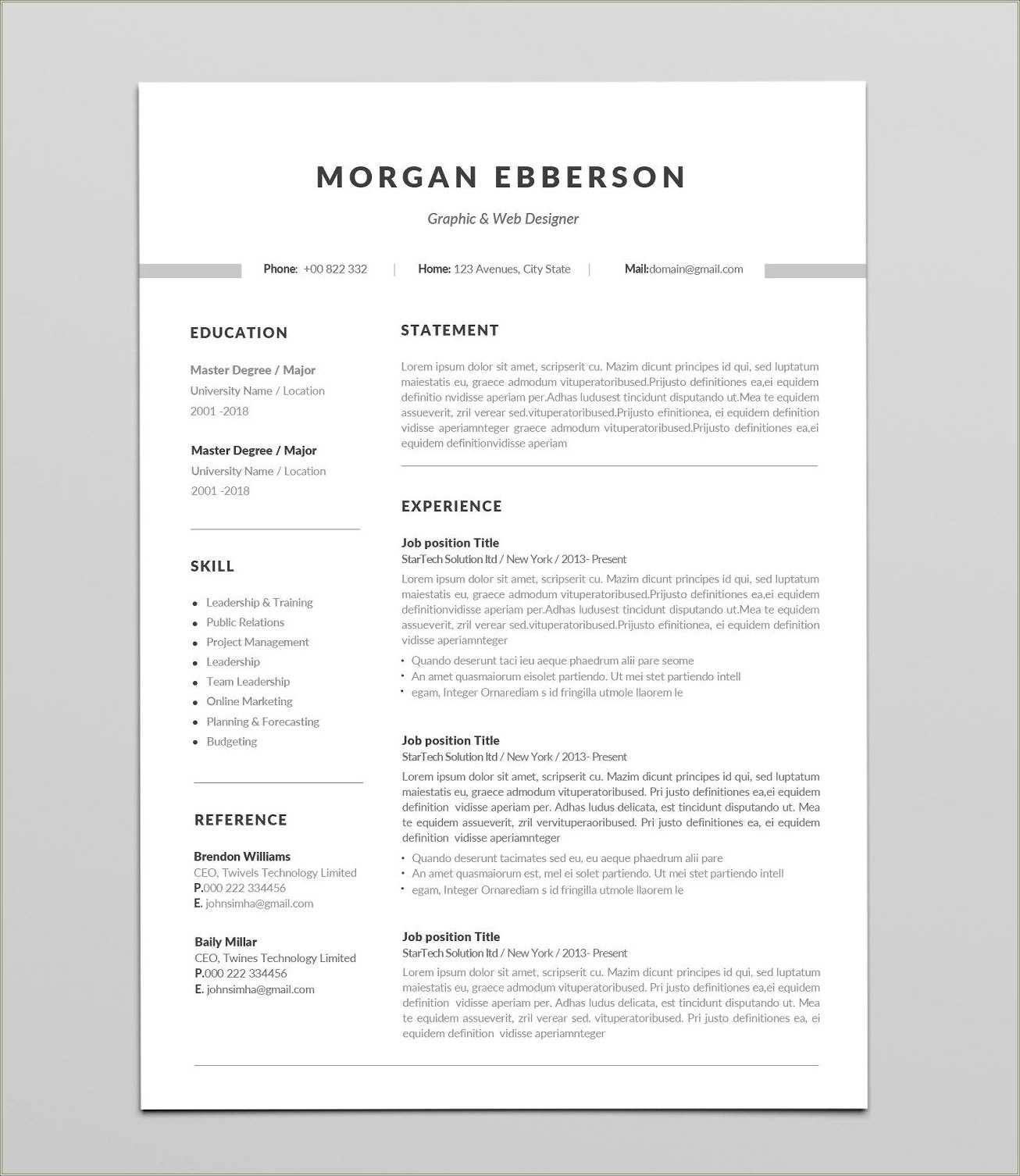 one-page-technical-resume-examples-resume-example-gallery