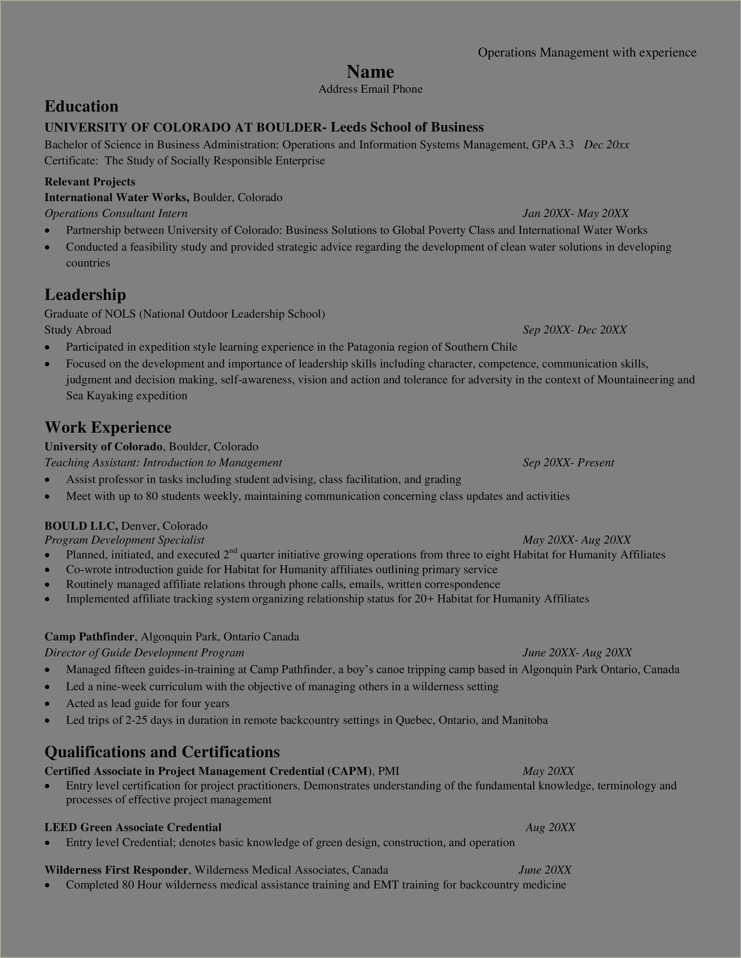 operations-manager-resume-objective-examples-resume-example-gallery