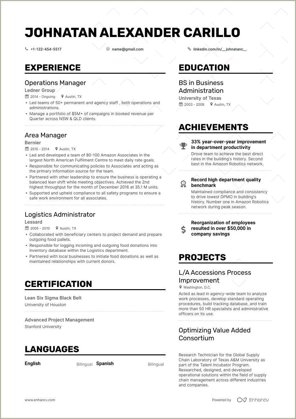 operations-team-manager-resume-sample-resume-example-gallery