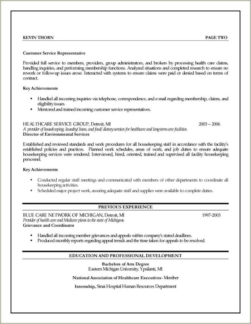 Payroll And Benefits Specialist Resume Sample - Resume Example Gallery