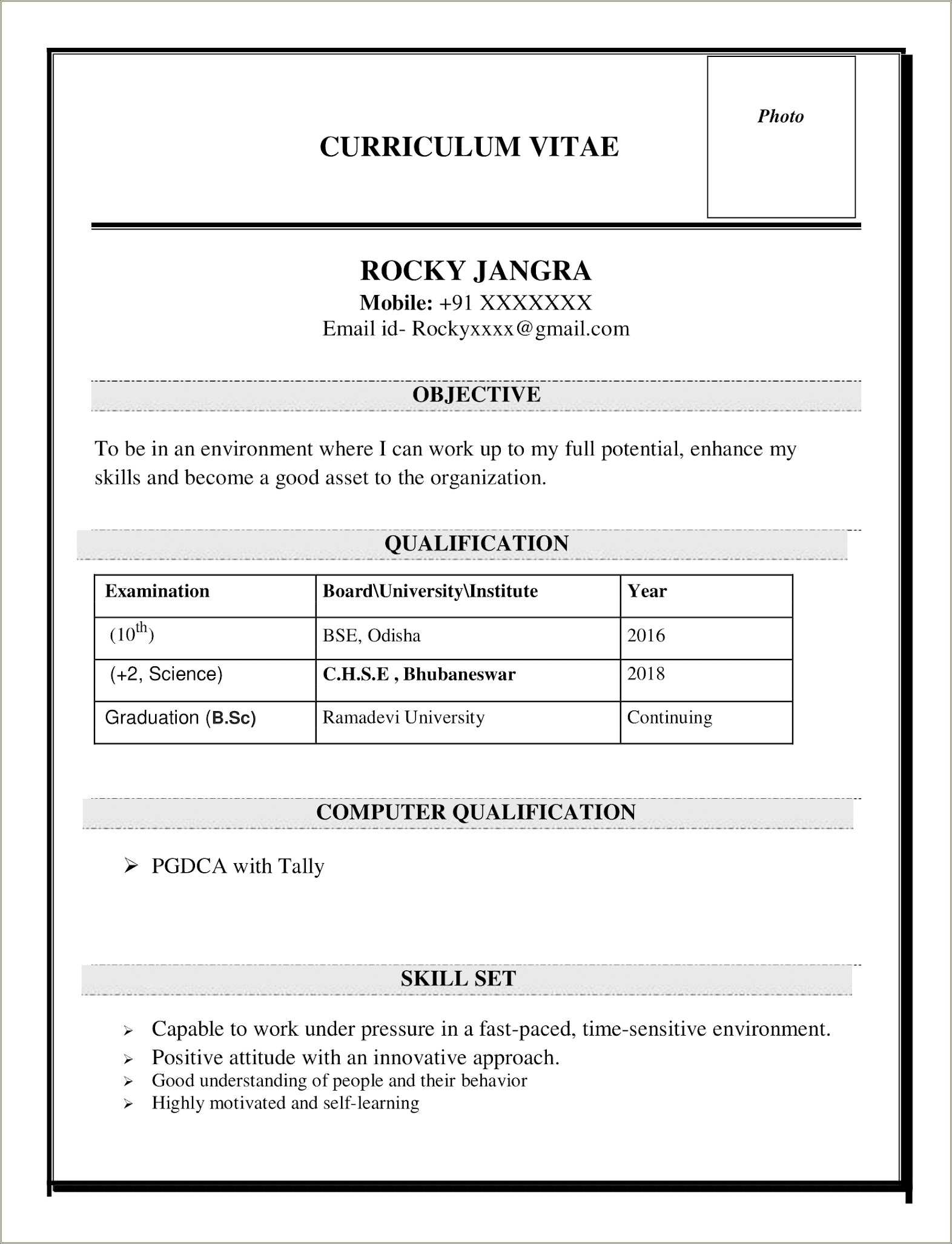 Pdf Or Word Document For Resume Resume Example Gallery