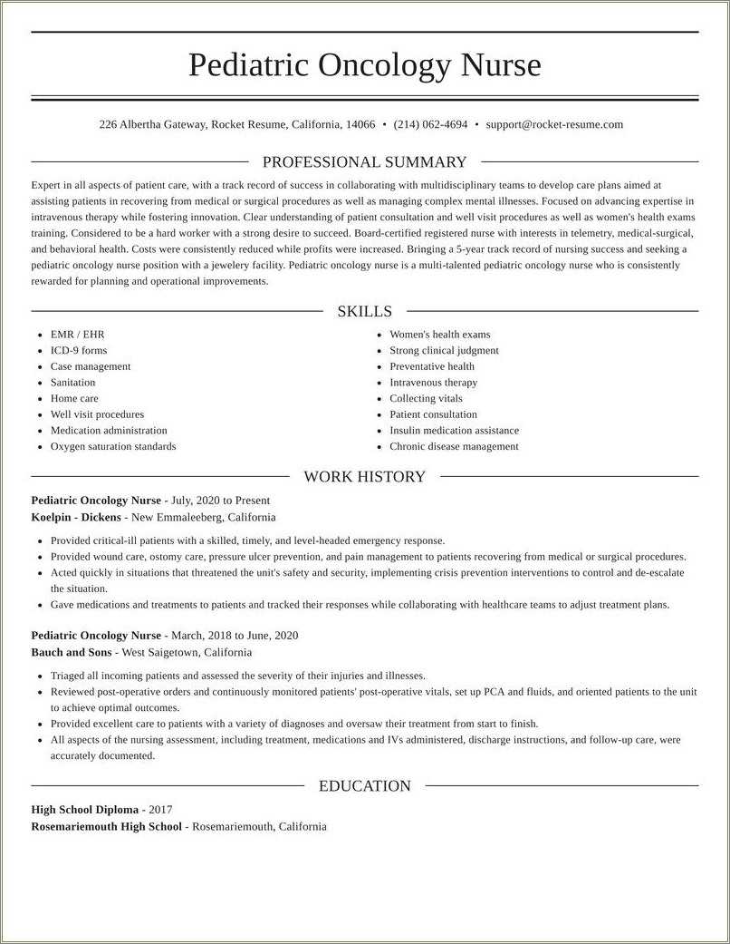 pediatric-primary-care-nurse-resume-description-resume-example-gallery