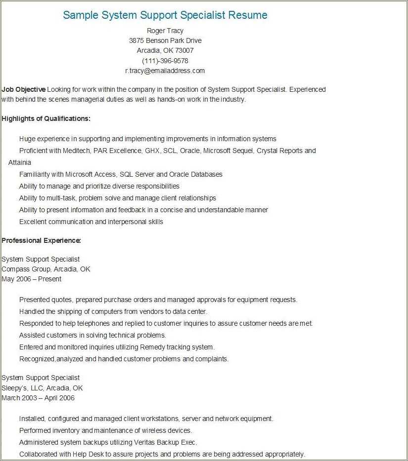 Peer Support Objectives For Resume - Resume Example Gallery