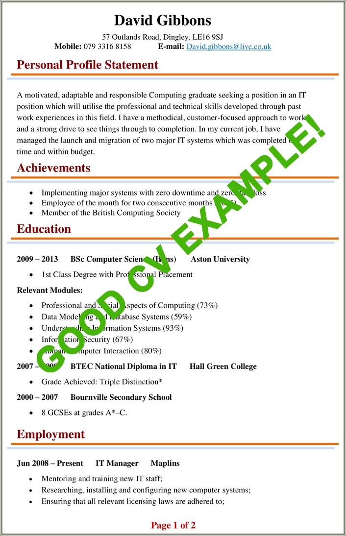 example-of-a-perfect-student-resume-resume-example-gallery