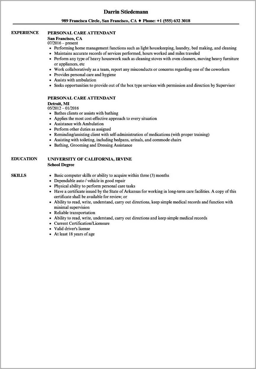 personal-care-aide-resume-skills-resume-example-gallery