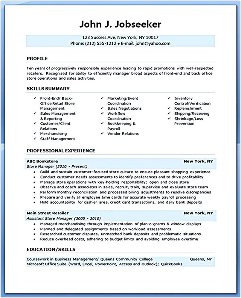 verizon-store-manager-resume-sample-resume-example-gallery