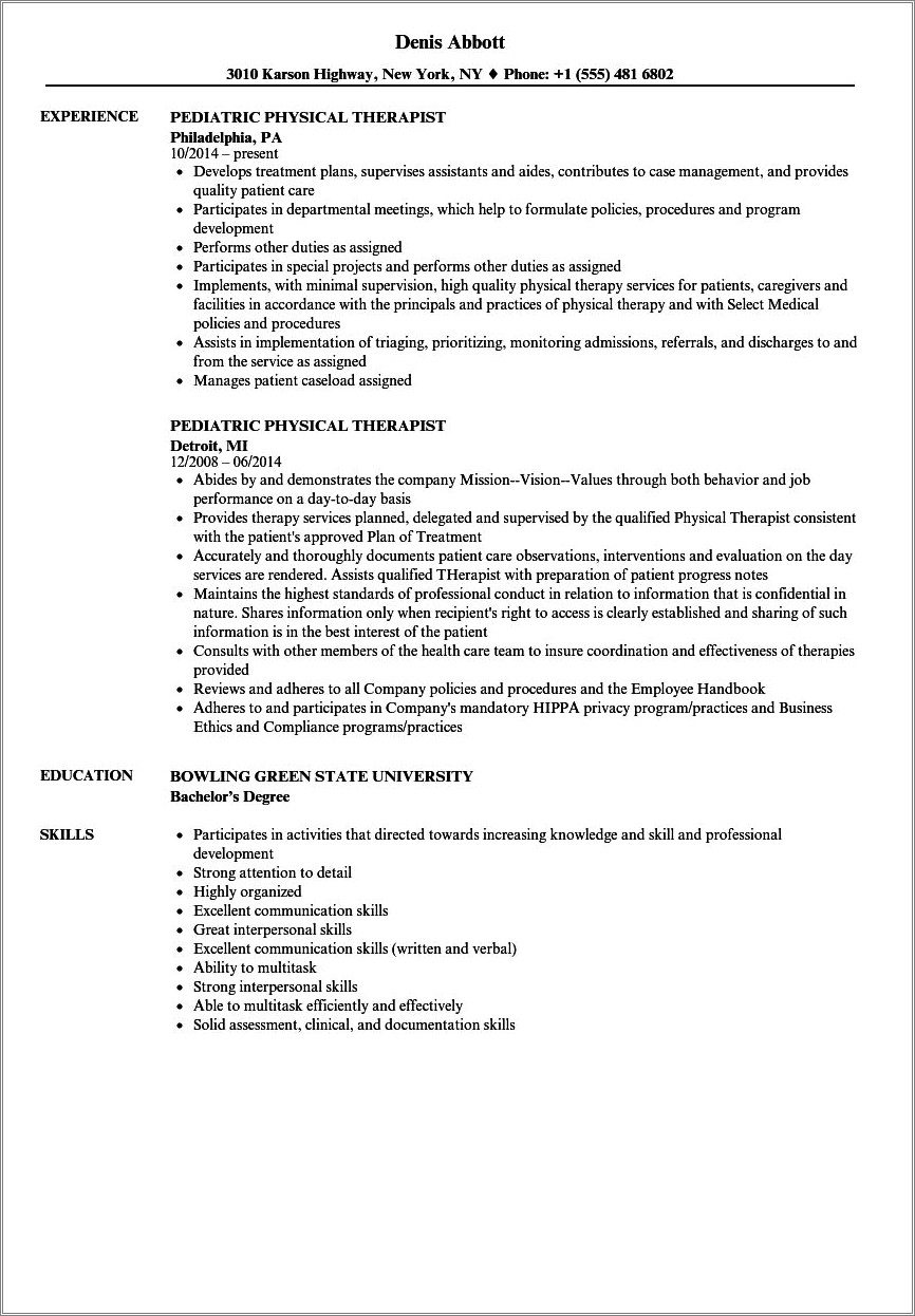 physical-theraoy-graduate-resume-example-resume-example-gallery