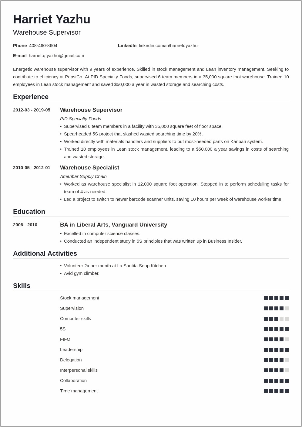 starbucks-shift-supervisor-resume-sample-resume-example-gallery