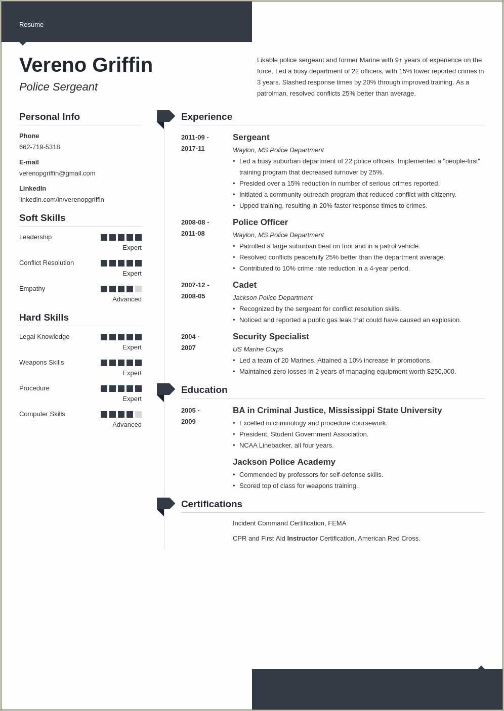 police-officer-resume-summary-examples-resume-example-gallery