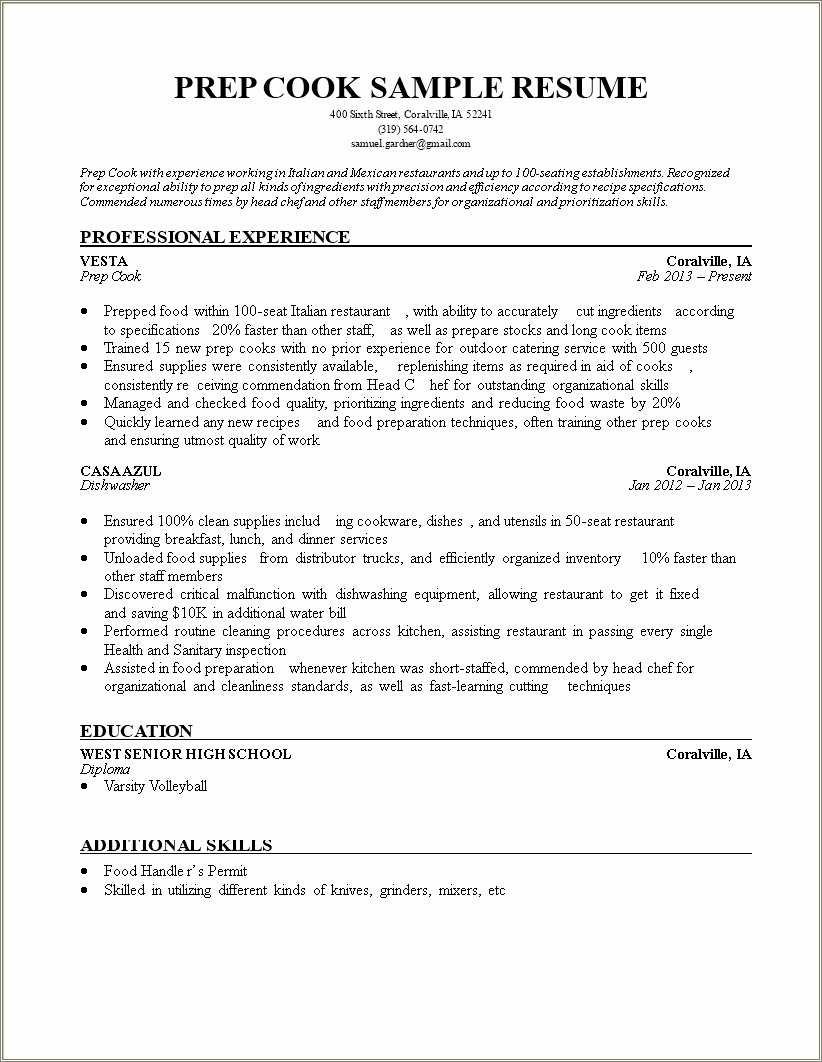 resume-examples-for-prep-cooks-resume-example-gallery