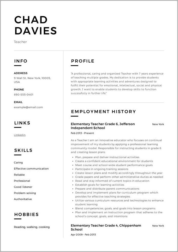 primary-teacher-resume-sample-pdf-resume-example-gallery