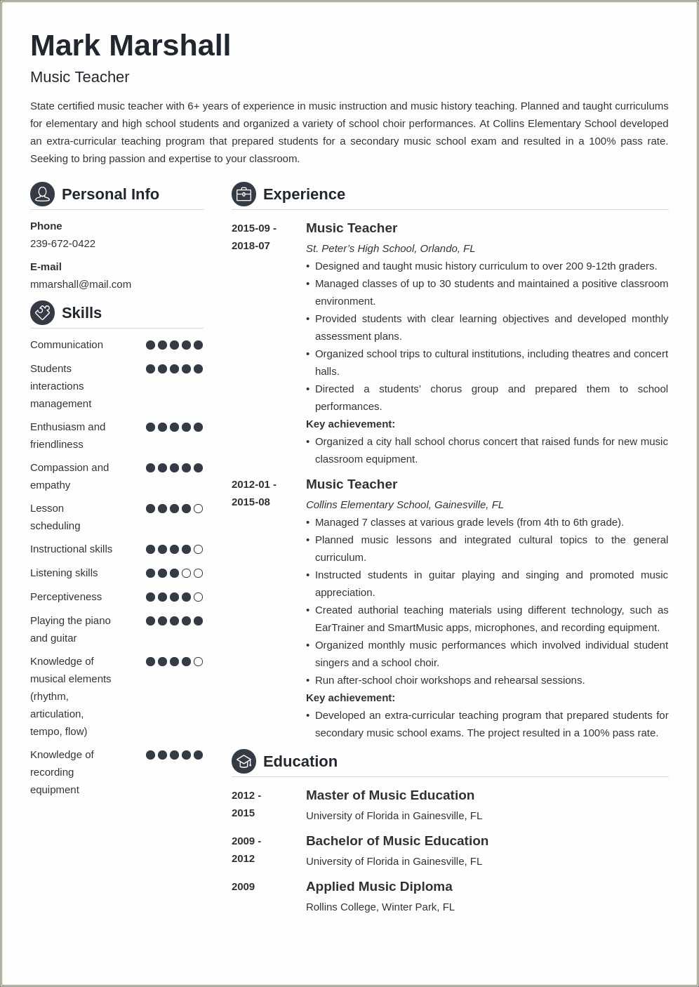 private-music-teacher-resume-sample-resume-example-gallery