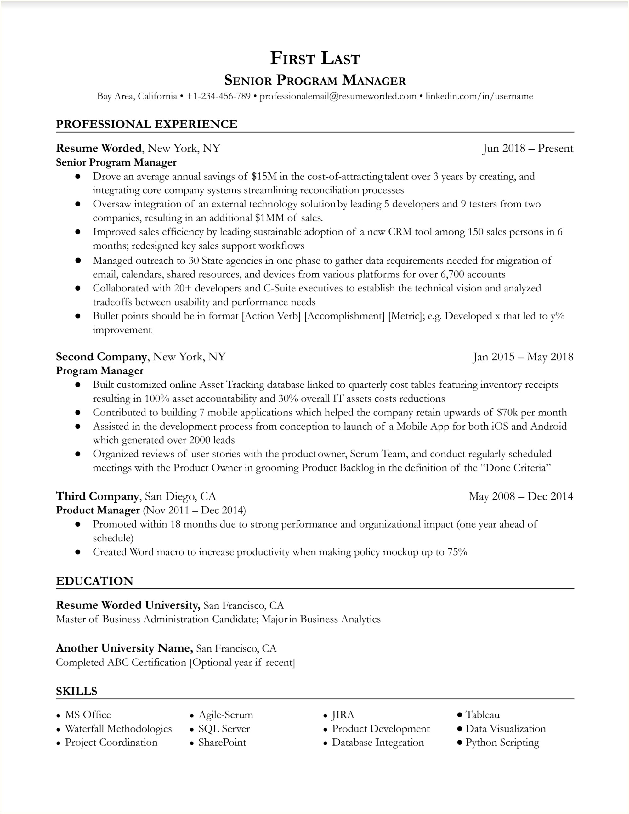 product-manager-resume-sample-india-resume-example-gallery