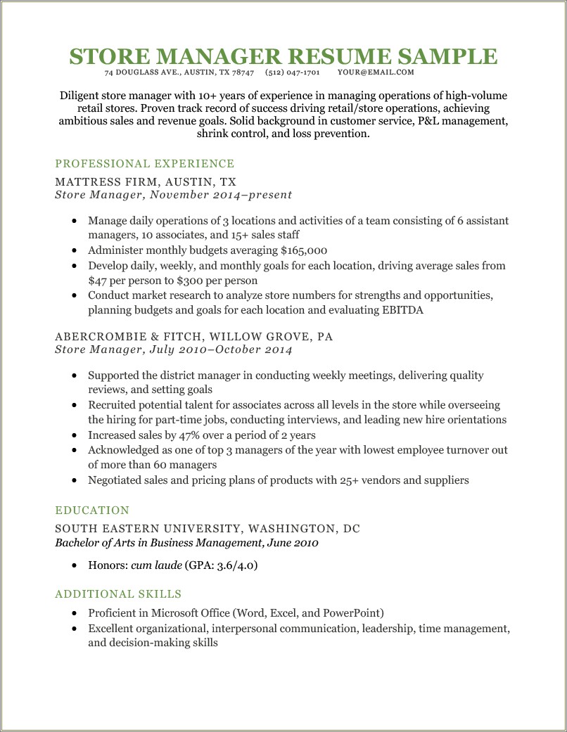 Production Planning And Control Resume Sample - Resume Example Gallery