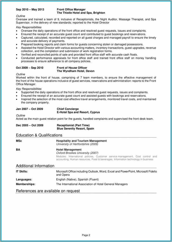 resume-examples-to-a-hotel-room-service-resume-example-gallery