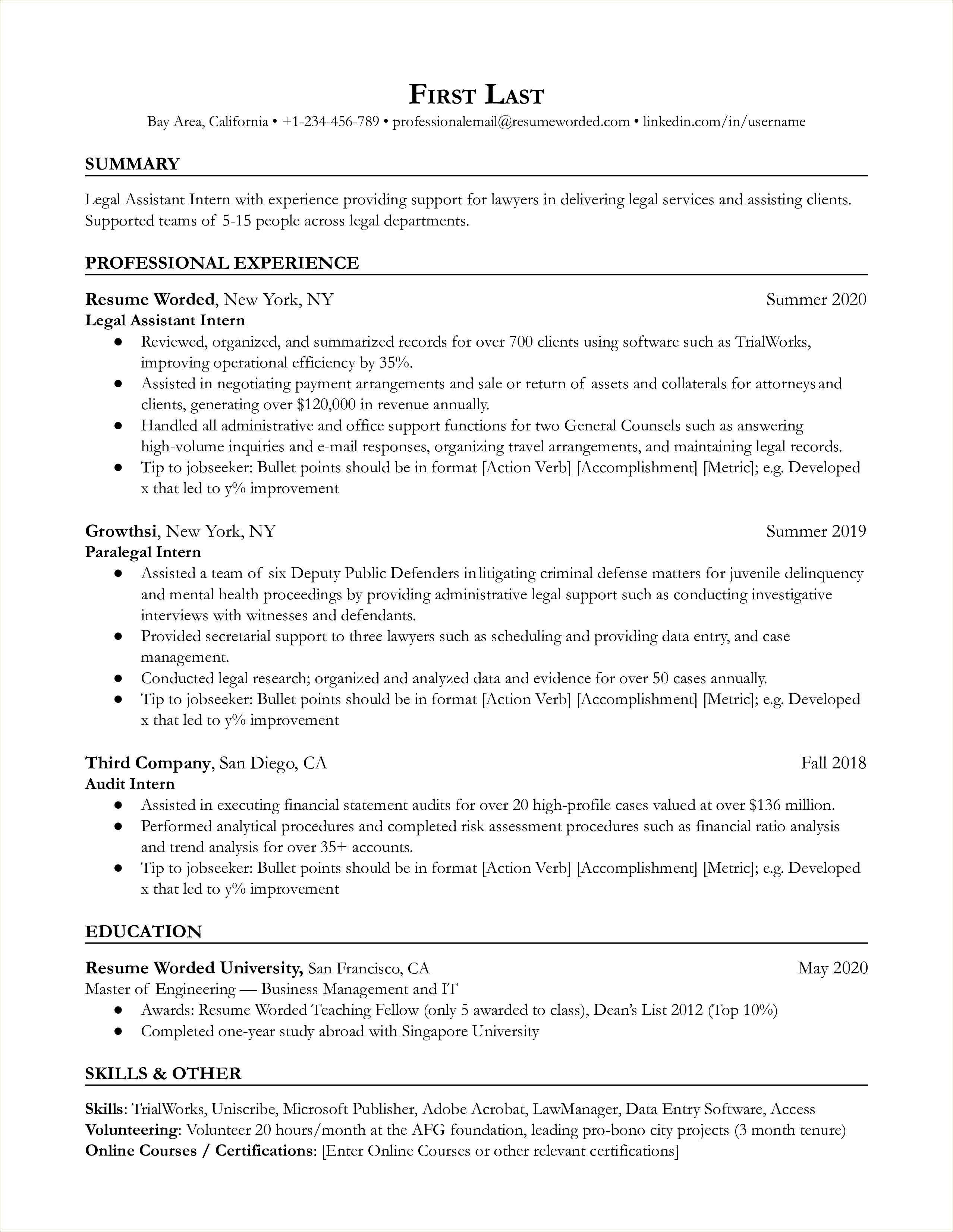 resume-professional-summary-for-entry-level-resume-example-gallery