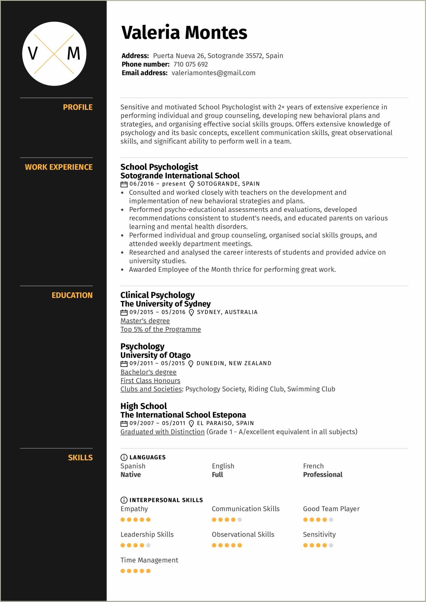 professional-summary-psychology-resume-sample-resume-example-gallery