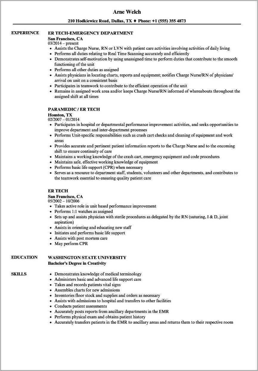 professional-summary-resume-sample-emt-resume-example-gallery