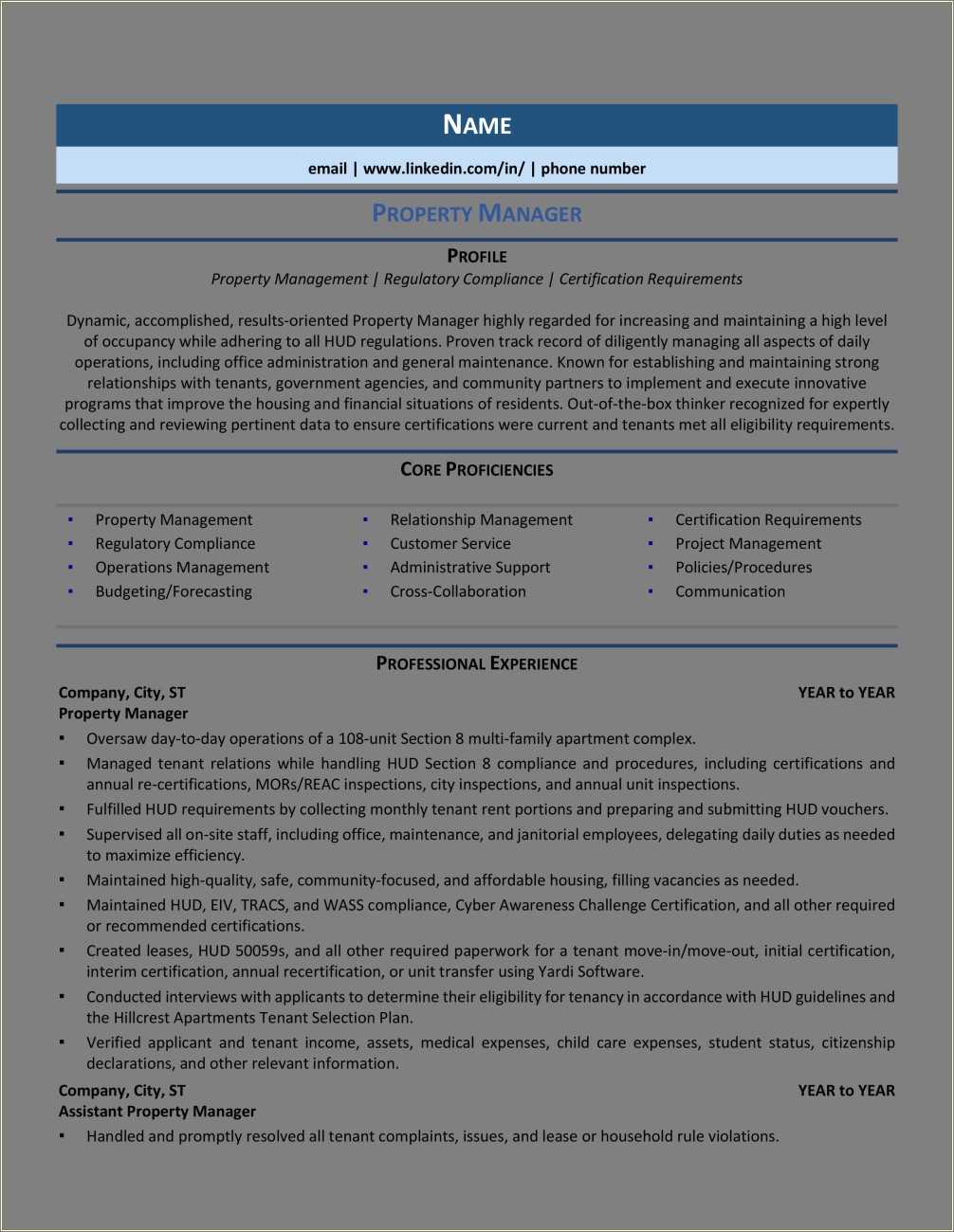 property-manager-resume-summary-examples-resume-example-gallery