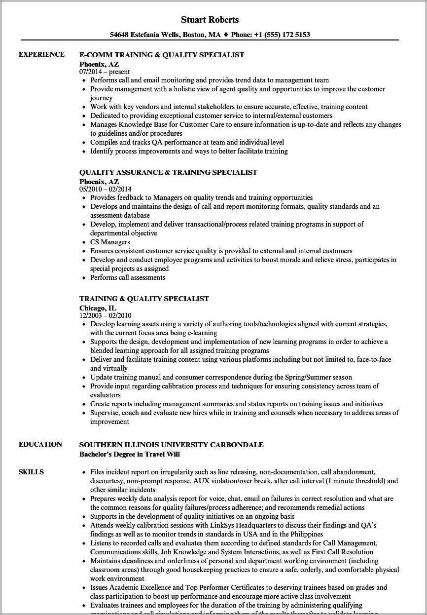 quality-assurance-specialist-job-description-resume-resume-example