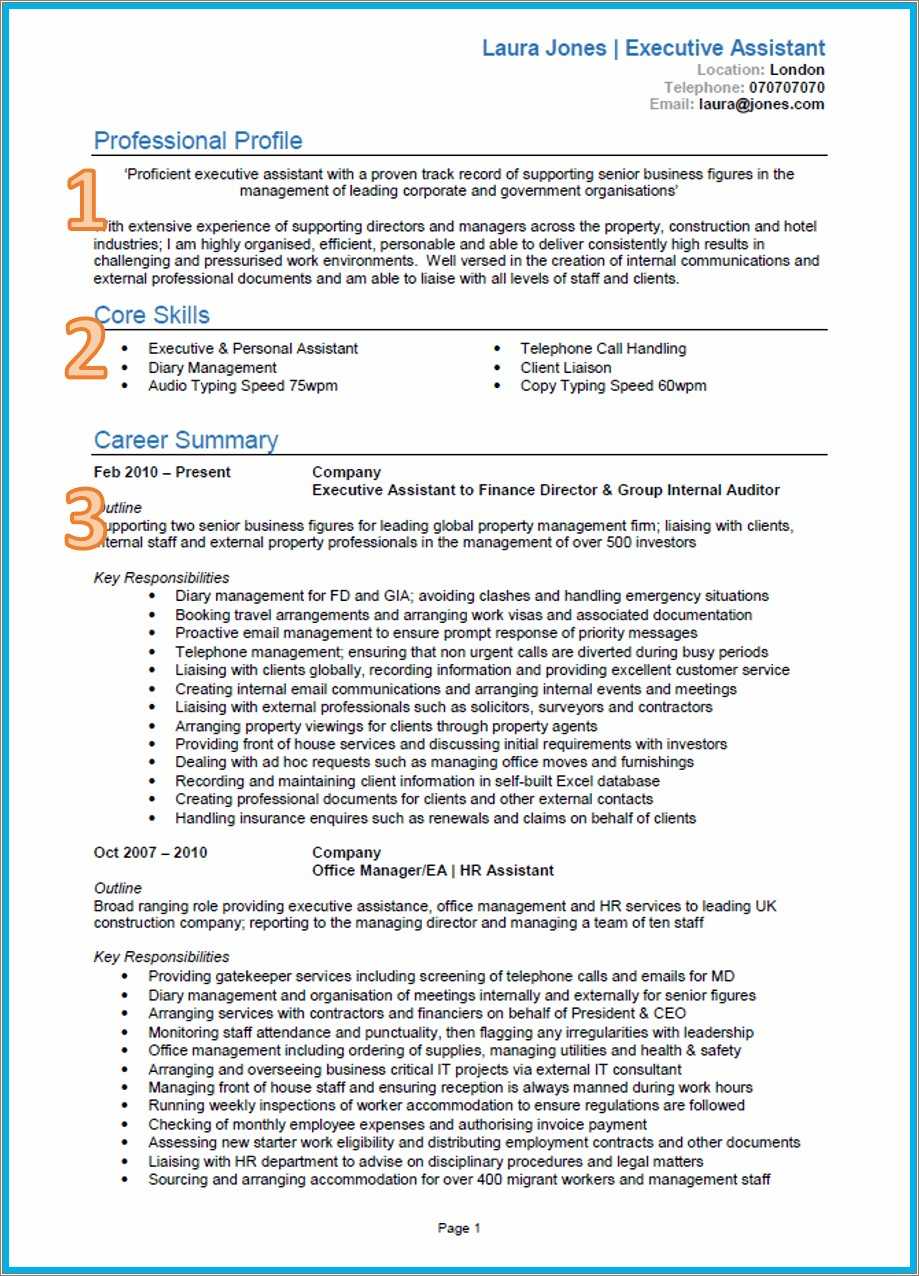 read-example-of-well-written-resume-resume-example-gallery