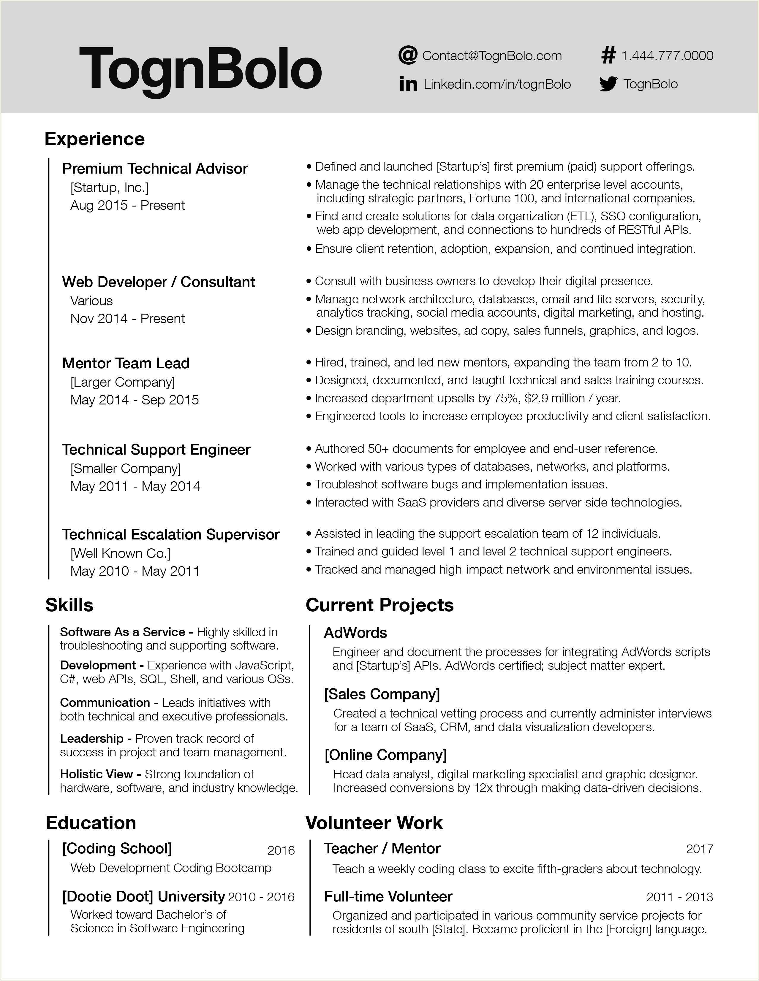 free professional resume templates reddit