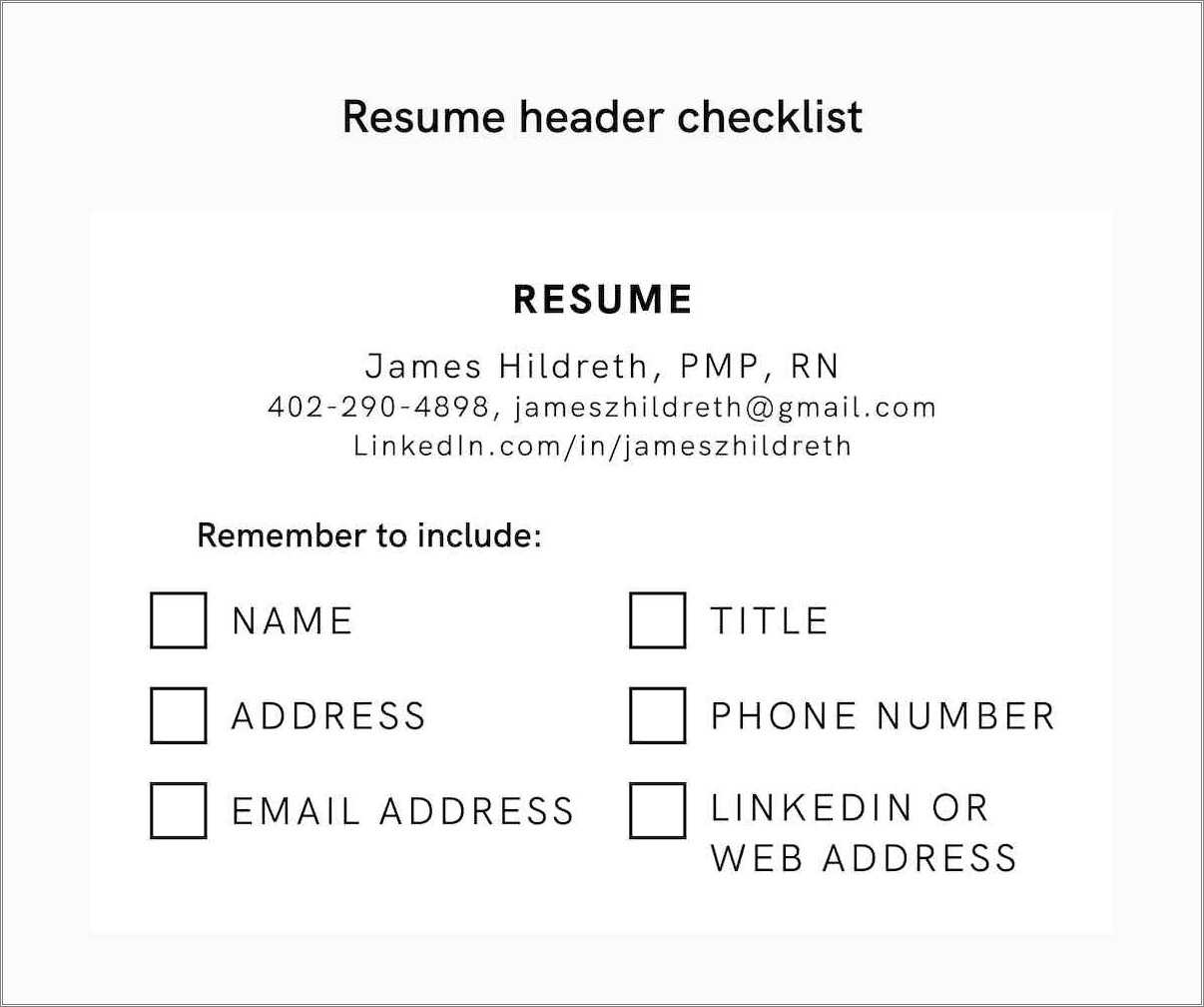 Resume Word Font Size