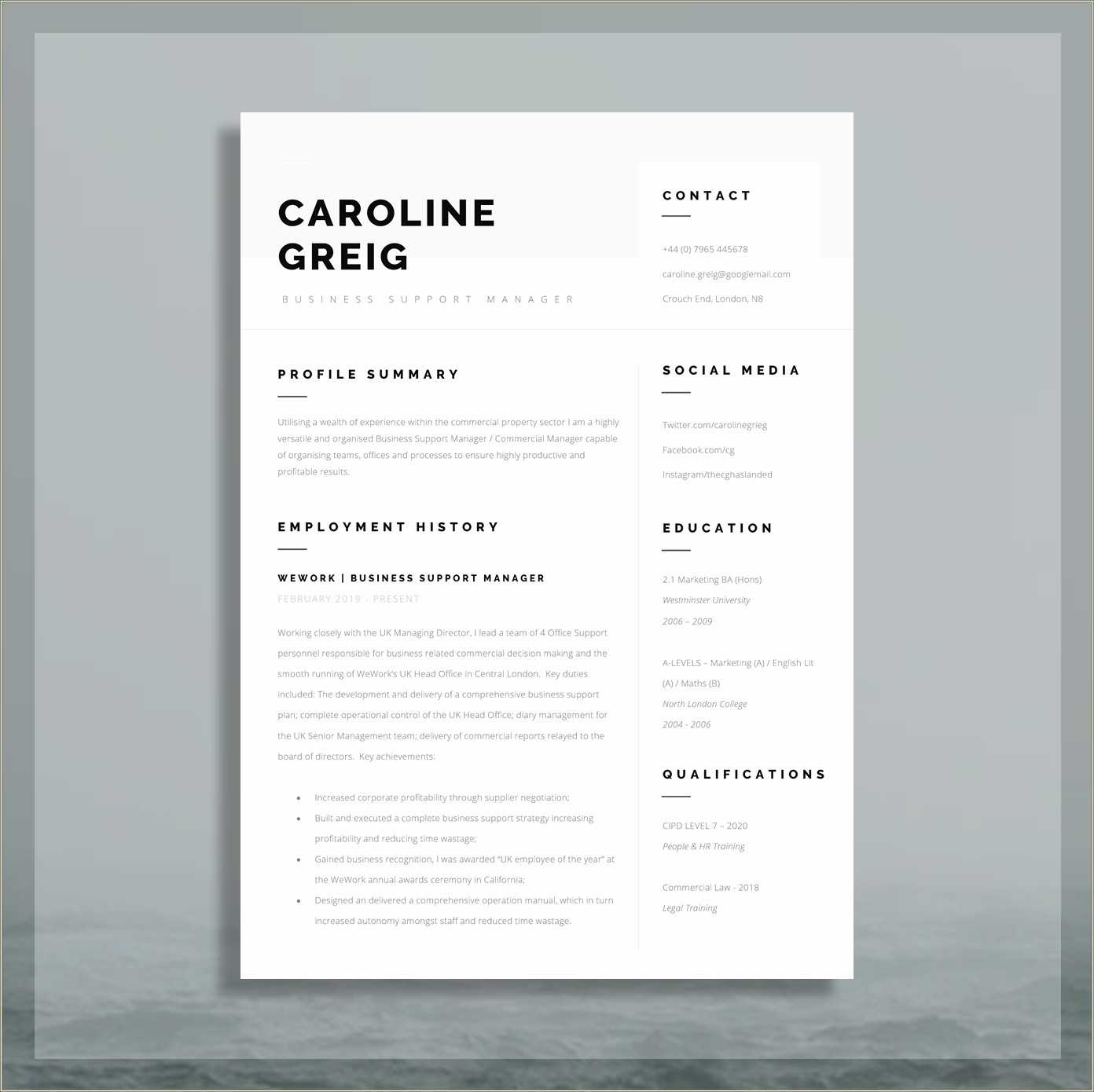 resume-and-cover-letter-matching-examples-resume-example-gallery
