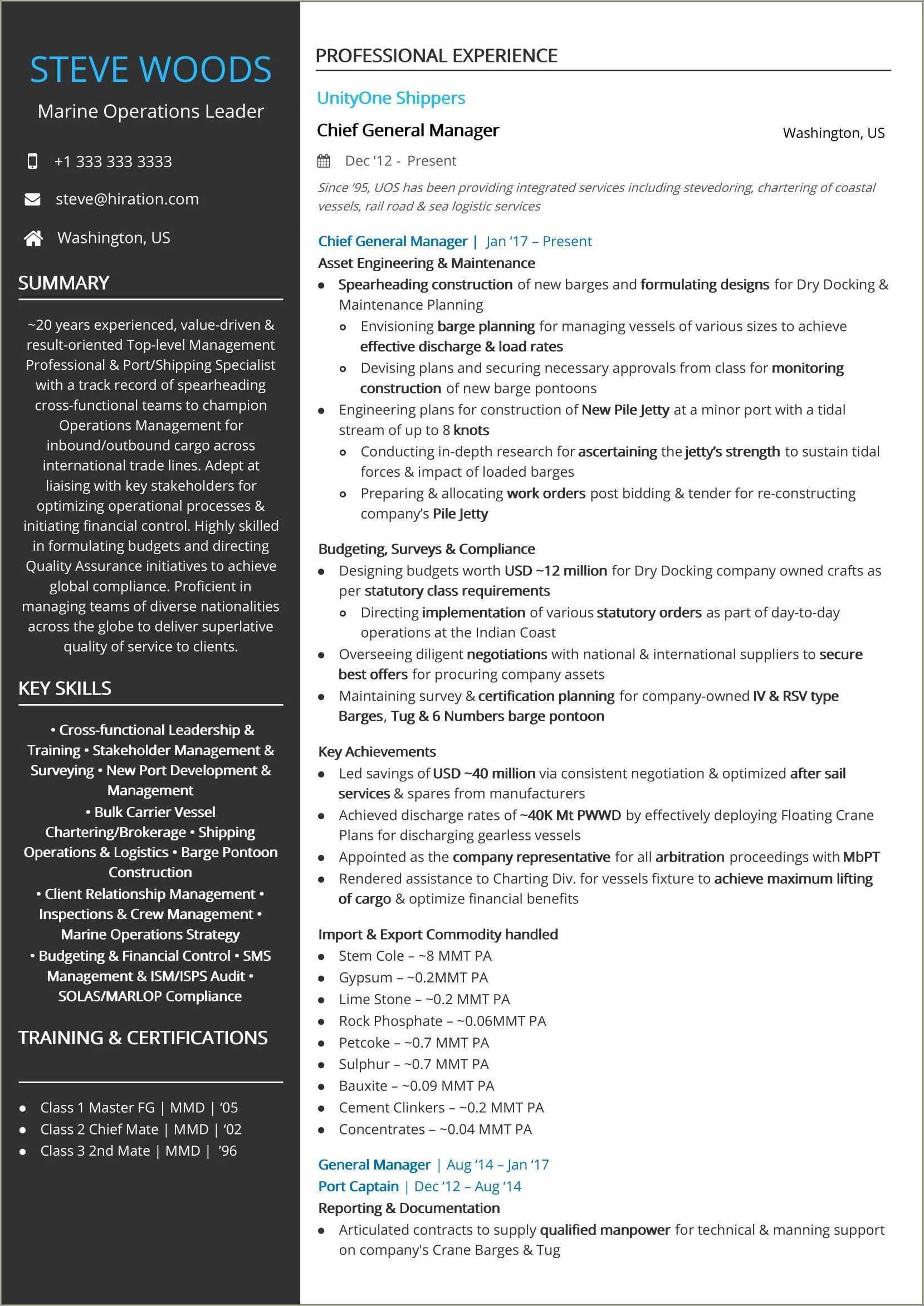 resume-example-for-shipping-lead-resume-example-gallery