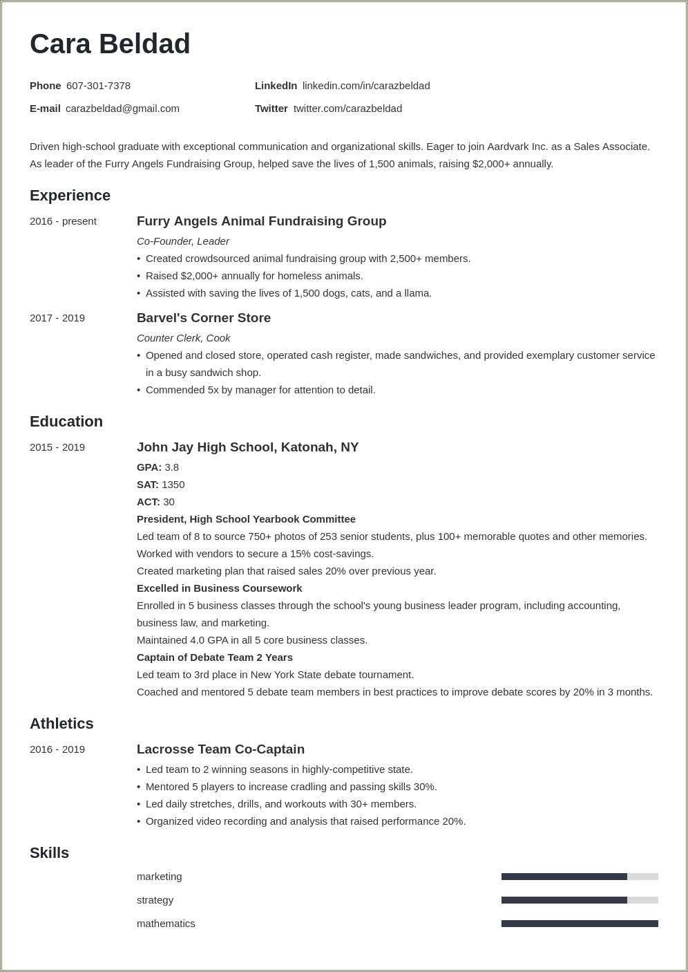 resume-title-examples-for-students-resume-example-gallery