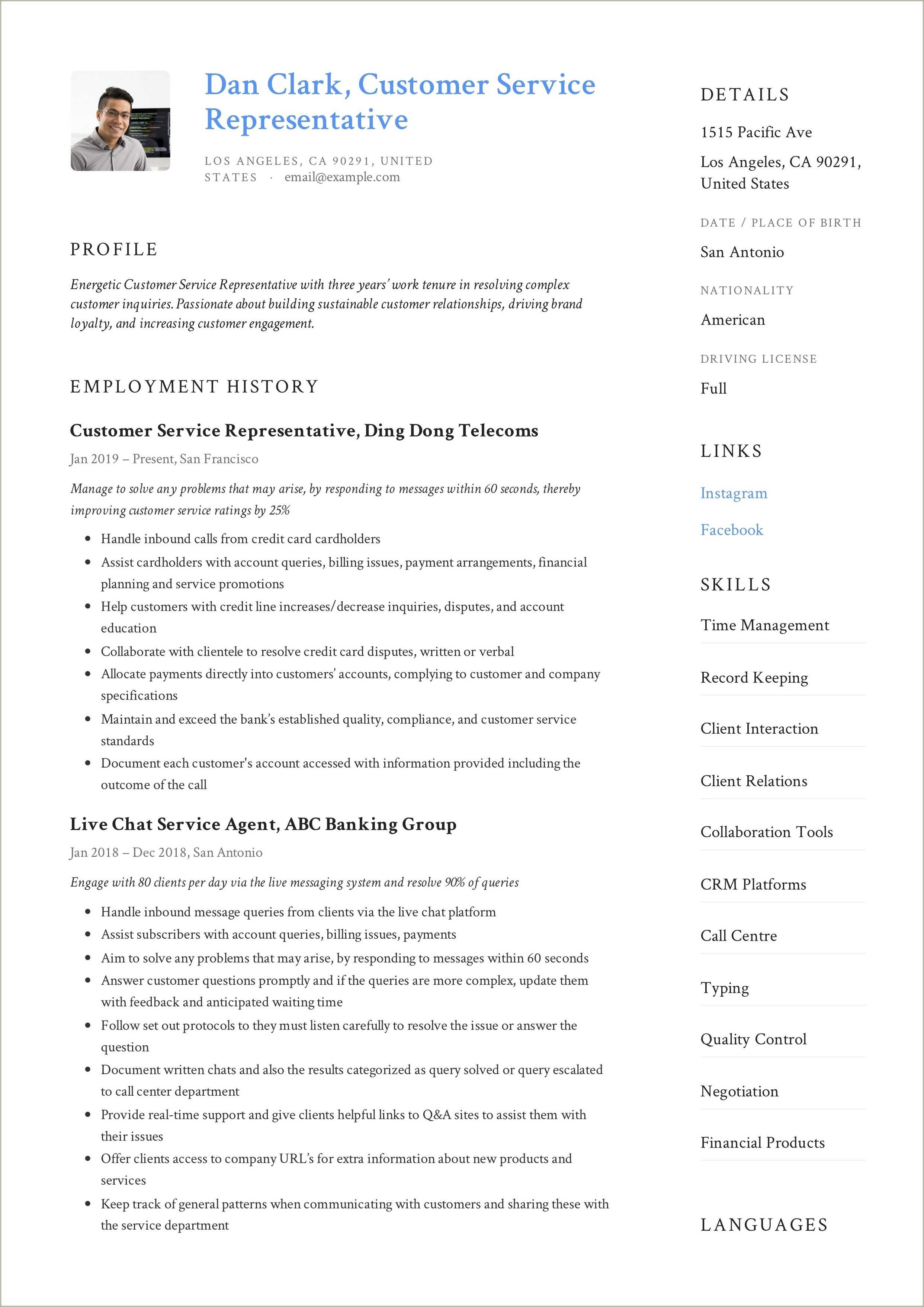 top-customer-service-resume-examples-resume-example-gallery