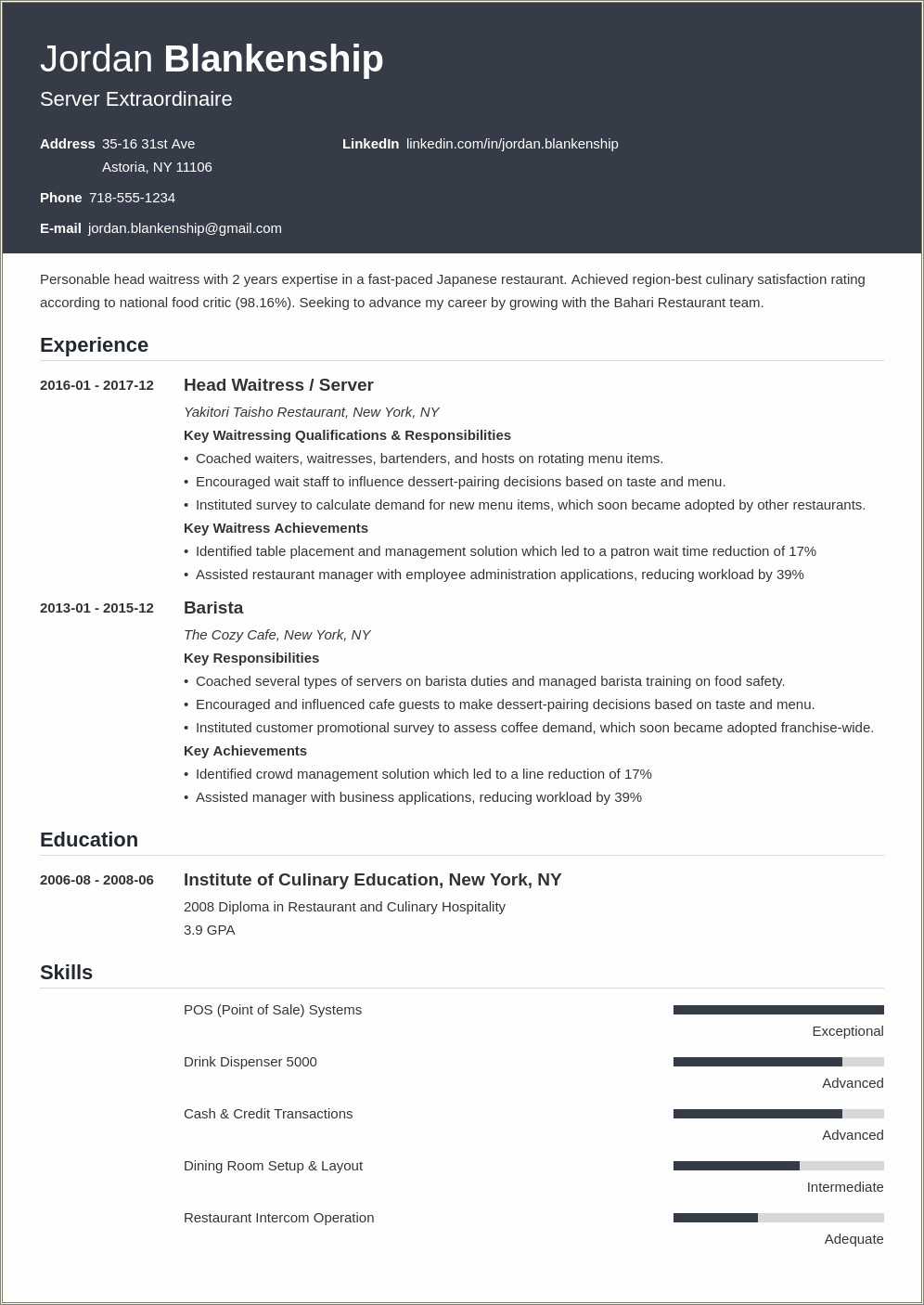 resume-examples-for-food-production-resume-example-gallery