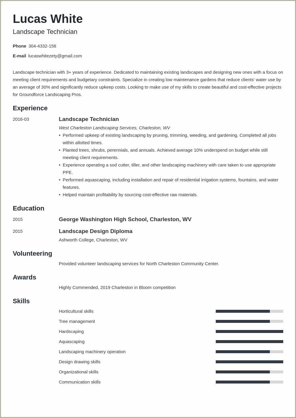 resume-examples-for-lawn-care-resume-example-gallery