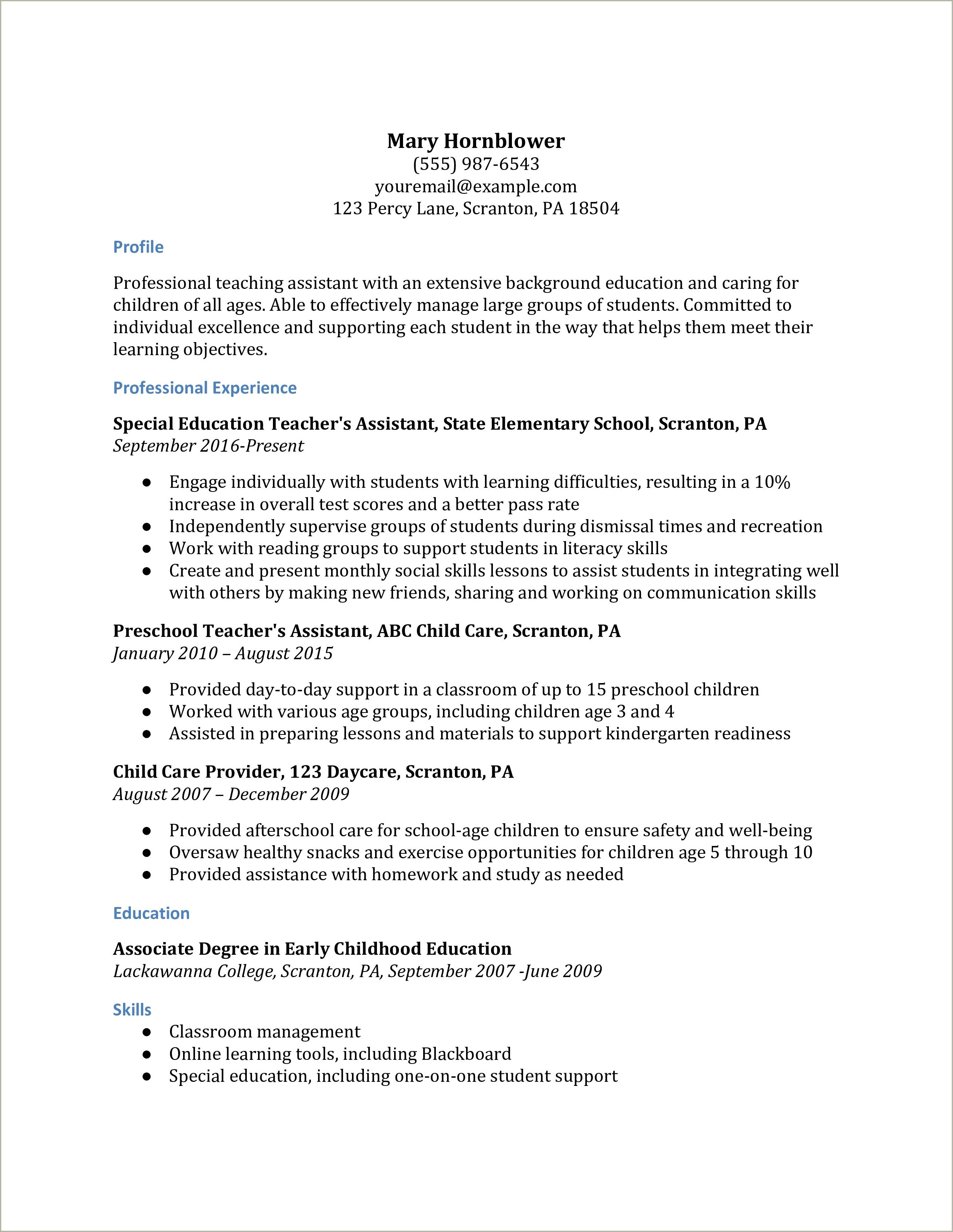 resume-examples-for-preschool-teacher-assistant-resume-example-gallery