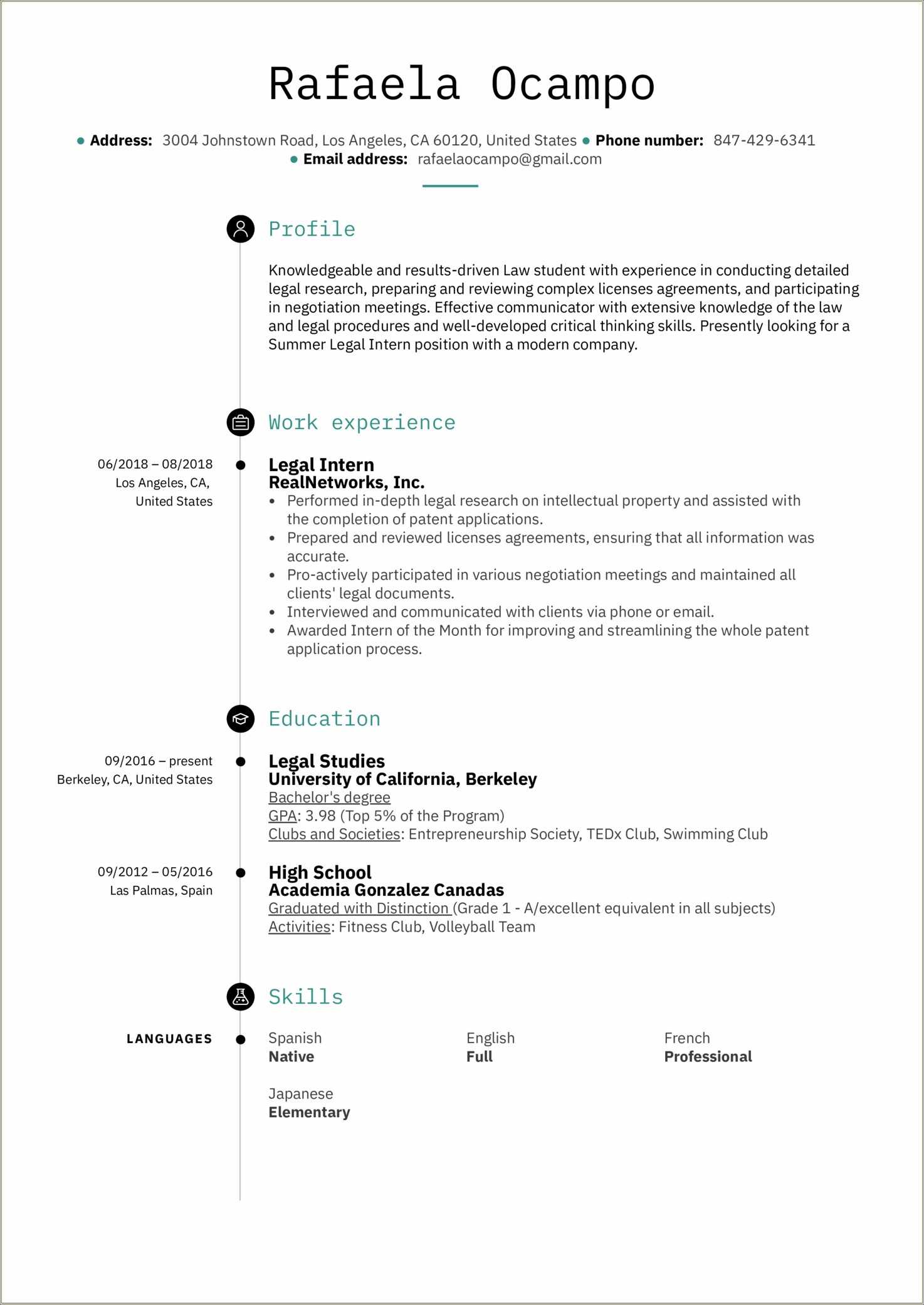 resume-examples-for-student-internship-in-usa-resume-example-gallery